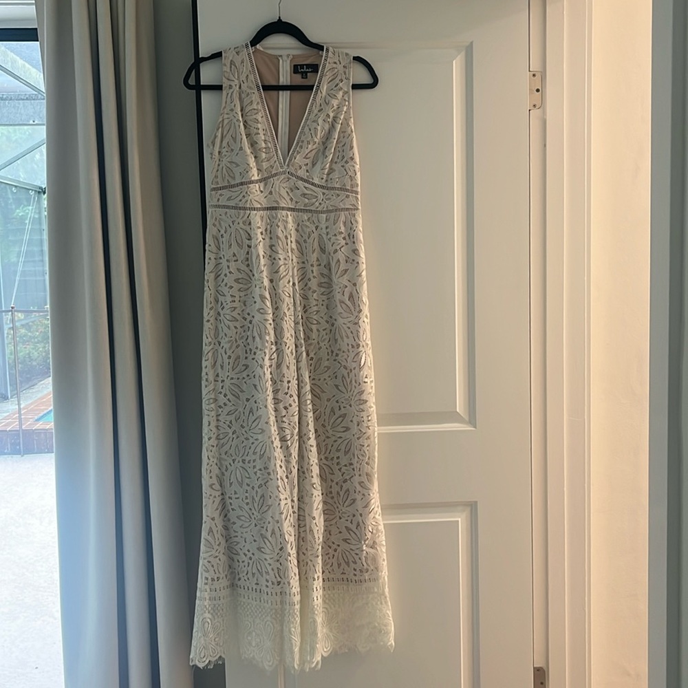 LIKE NEW - lace jumpsuit